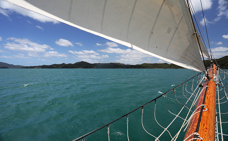 Sail on the R Tucker Thompson, Bay of Islands, NZ